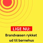 LIGE NU: Brandvæsen rykket ud til børnehus