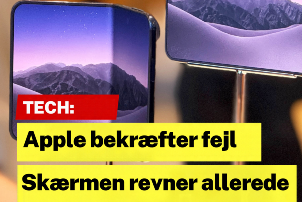 Kunder i chok over ny iPhone: Skærmen revner allerede