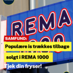 Populære is trækkes tilbage – solgt i REMA 1000