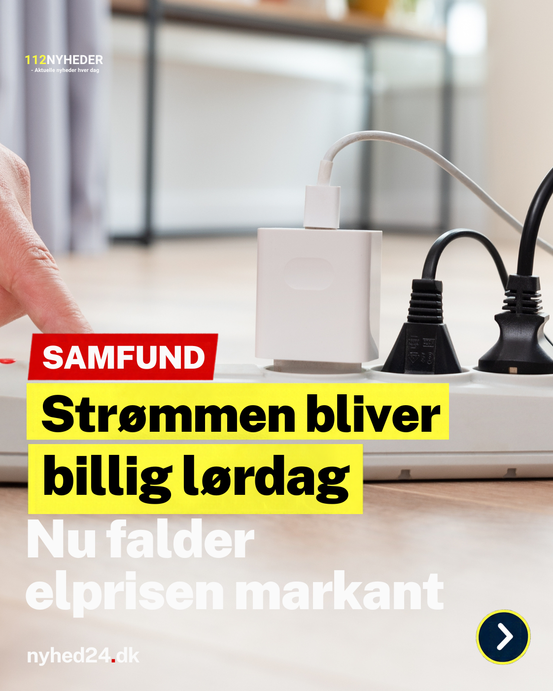 Godt nyt til danskerne: Nu falder elprisen markant