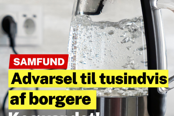Advarsel til tusindvis af borgere: Kog vandet!
