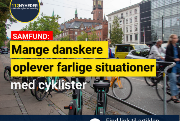 Hver fjerde fodgænger tæt på en påkørsel