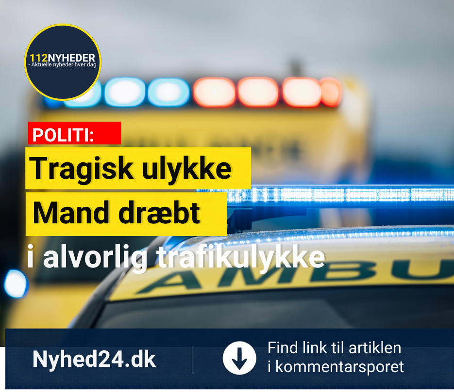 Mand dræbt i frontalt sammenstød